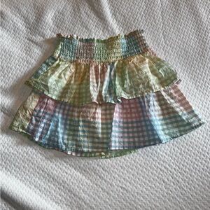 Art Class | EUC, Multicolor Plaid girls size 8 Skirt, gingham checkered